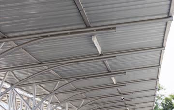 installing The Flourish metal roofing